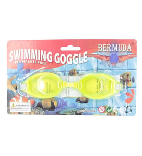 Bermuda Phthalate Free Yüzücü Gözlüğü SARI
