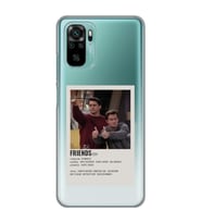 Xiaomi Redmi Note 10 / Note 10S Uyumlu Friends Tasarımlı Şeffaf Telefon Kılıfı