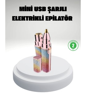 Şarjlı Mini Yüz ve Kaş Epilatörü – Ağrısız ve Hassas Temizlik