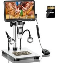 TOMLOV DM9 7 Inc LCD Dijital Mikroskop 1200X, 1080P