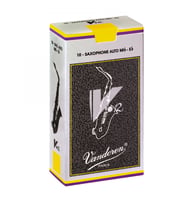Vandoren SR613 V12 Alto Saksafon Kamışı No: 3.0 (Profesyonel) - 10'lu Kutu  Konser Müziği İçin Tutarlı Performans ve Derin Ses Rengi