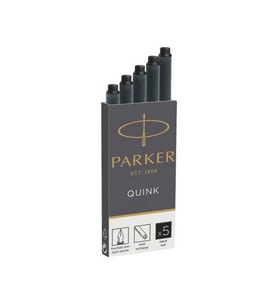 Parker Quink Dolma Kalem Kartuşu 5’li Siyah S0116200