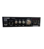 Rose FR-007A - 2X50 Watt Mixer Amfi (Siyah)