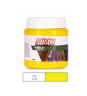 Artdeco Kristal Jel 220 Ml Altın Sarısı