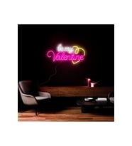be my Valentıne Yazılı Neon Tabela