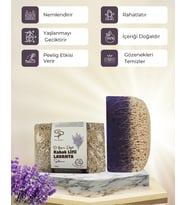 Pure and Shine EL YAPIMI DOĞAL KABAK LİFLİ LAVANTA SABUNU