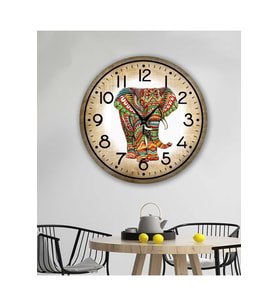 bilge Tasarım Retro Duvar Saati 40 x 40 CM (Karışık)