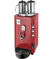 Remta DE12 Jumbo 15 Litre İki Demlikli Çay Kazanı Çay Otomatı Çay Makinesi - Kırmızı