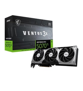 MSI GEFORCE RTX5070TI 16G VENTUS 3X OC 16GB GDDR7 256BIT 1XHDMI 3XDP EKRAN KARTI
