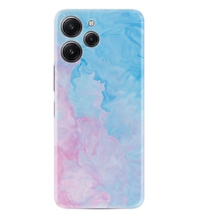 Xiaomi Redmi 12 128 GB 4 GB Ram Kılıf Desenli Silikon Pink Blue Abstract 1385