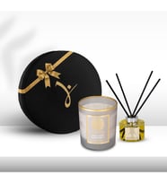 Balance Akısh Mum 185gr & Umut Diffuser 150ml Hediye Seti (Füme)