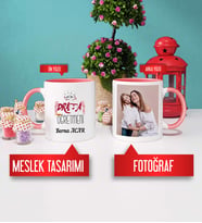 Drama Öğretmenine Hediye Drama Öğretmeni Kupa Bardak Pembe Fotoğraflı