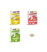 5. Sınıf Bumerang Türkçe Sosyal ve Din Haftalık Denemeleri 3lü Set + Telefon Standı