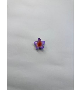 1 Adet, Renkli  Mandallı 3 cm Lotus Çiçeği Toka Kadın/Kız/Çocuk