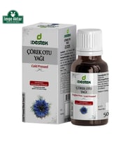 Destek Çörek Otu Yağı 50 Ml - Soğuk Sıkım Yerli Tohum