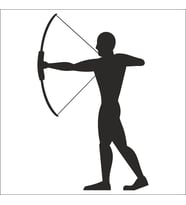 OKÇU FOLYO STİCKER 20cm uzunluk