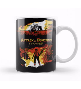 Attack On Titan Attack On Dominus Kupa Bardak Porselen