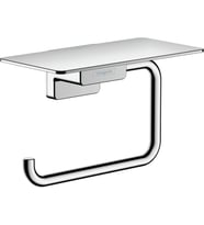 Hansgrohe Tuvalet Kağıdı Tutacağı, Addstoris, Raflı Tuvalet Kağıdı Tutacağı, Krom