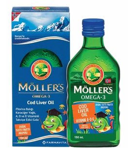 Möller's Omega 3 Tutti Frutti Aromalı 150 Ml