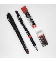 Rotring Ofis Seti Visumax 0.7 Uçlu Kalem + Roller Siyah Uç + Silgi Seti