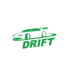 Drit Araba Sticker17x17 Cm Yeşil
