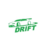 Drit Araba Sticker17x17 Cm Yeşil