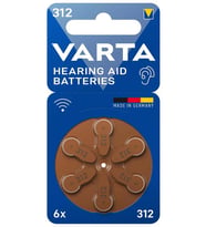 Varta 312 Numara İşitme Cihazı Pili 6lı Paket
