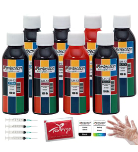 Perfection Brother Genel Kartuş Dolum Seti 8 x 100 ML