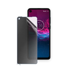 SChitec MOTOROLA One Action Uyumlu Ön Yüzey Hayalet Privacy Hidrojel Ekran Koruyucu