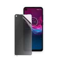 SChitec MOTOROLA One Action Uyumlu Ön Yüzey Hayalet Privacy Hidrojel Ekran Koruyucu