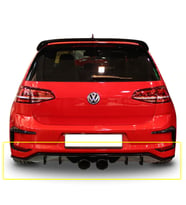 Vw Golf 7 R400 Difüzör Parlak Siyah Plastik 2012 2013 2014 2015 2016 Arka-difizör-bodykit-ek-karlık