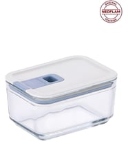 Orchid Neoflam Perfect Seal Dikdörtgen Cam Saklama Kabı, Kapaklı, Mikrodalga Fırın, Fırına Uygun, 50