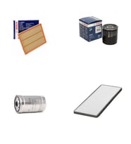 Bosch Filtre Bakım Seti Opel Astra F 1.7 Dizel 1991-1998 Hava + Yağ F + Yakıt F. + Polen Bosch