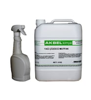 Akbel Yağ Çözücü Mutfak 5 KG+UYGULAMA SPREYİ HEDİYELİ