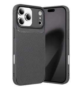 Newface Apple iPhone 17 Pro Auto Focus Karbon Kapak - Gri