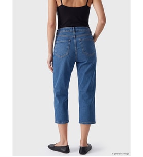 LCWAIKIKI Classic İndigo Slim Fit Kadın Jean Kapri