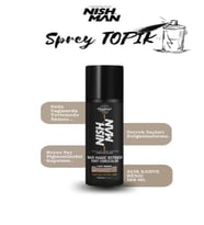 NISHMAN Root Touch Up Sprey / Saç Dolgunlaştırıcı Ve Seyrek Kapatıcı / Açık Kahve / Suda Yağmurda Akmaz 100 ML