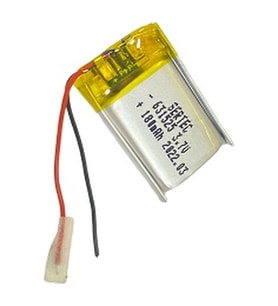 631525 3.7V 180 mAh Li-Polymer Pil (Devreli/1.5A)