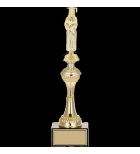 ODAK KUPA - Figürlü Kupalar - Mezuniyet Kadın Figürlü Kupalar FG-029 B - 35 cm