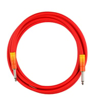 Fender 0990810200 Ombré Serisi Enstrüman Kablosu (3m - Tequila Sunrise) Canlı Renkler Esnek Dış Kaplama ve Kırılmayı Önleyen Uçlar