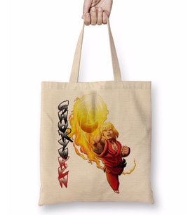 Ken Masters Street Fighter Bez Çanta Uzun Saplı