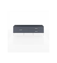 Arges TV Ünitesi 3 Çekmeceli  176x30x51 Antrasit-Antrasit