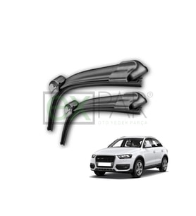 AUDI Q3 ÖN CAM SİLECEK TAKIMI 2011 - 2017 MODEL Q3 ÖN SİLECEK