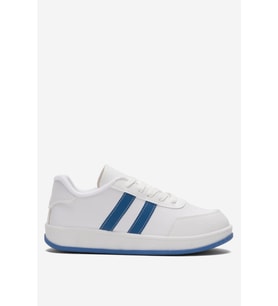 Unisex Düz Hafif Taban Günlük Sneaker Ayakkabı BEYAZ - SAKS