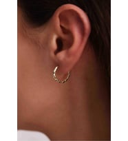 Trend İkonik Serpenti Yılan Halka Küpe