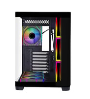 GAMEBOOSTER 850w 80+ BRONZE GB-G2852B-850W Gaming Mid-Tower PC Kasası Siyah 7-Fanlı