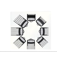 Saç Kesme Makinesi için Metal Berber Tıraş Makinası Tarağı, Profesyonel, 8 Parça Set, Çok Modelle Uyumlu SMPKOZMETİK