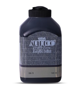 Artdeco Akrilik Boya 500ml Siyah 3618