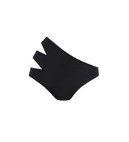 Fresh 3lü Pamuklu Siyah Slip Külot