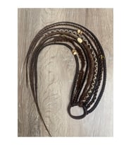 Rasta Mix Afrika Örgü Toka 8'li 50cm - Kahverengi Tonları